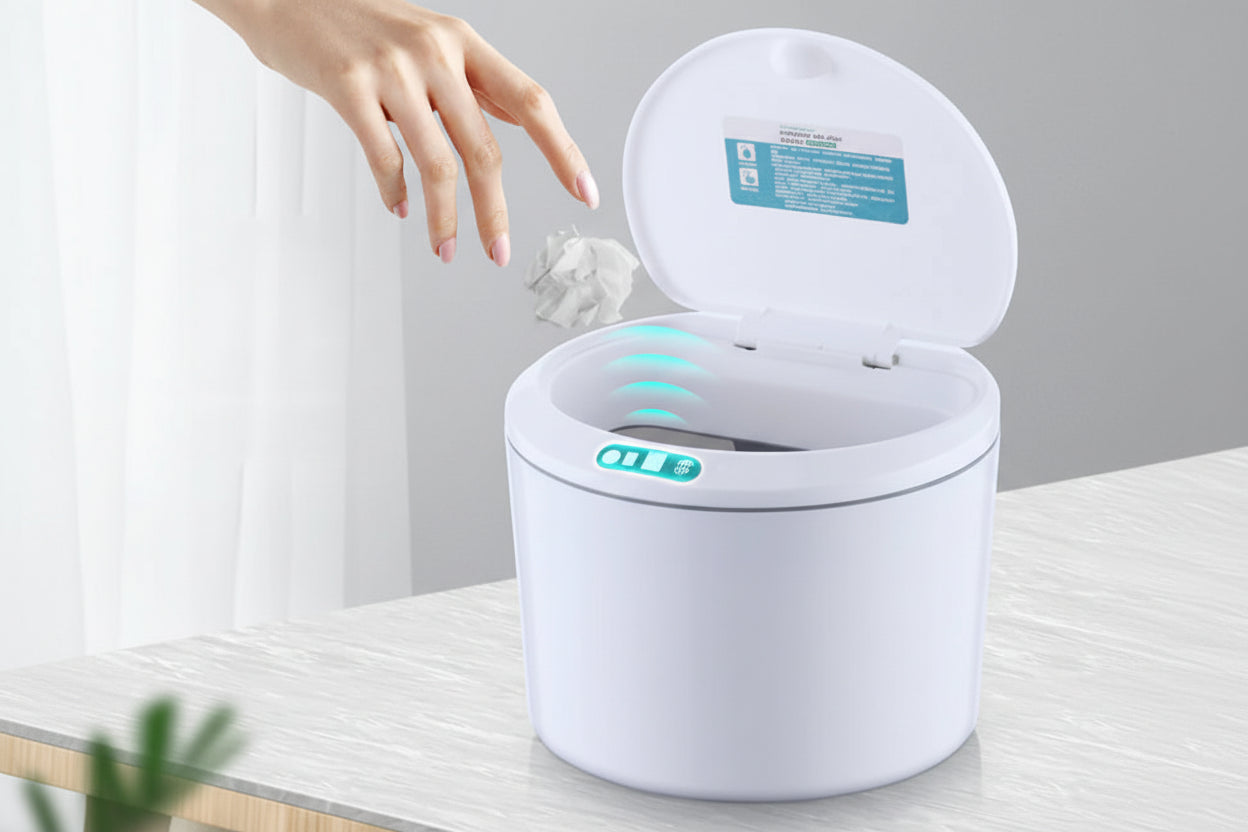 Basurero Inteligente con Sensor – Limpieza sin Contacto